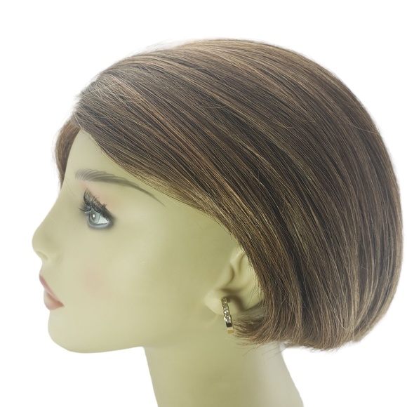 Vintage 14 Karat Yellow Gold and Diamond Hoop Earrings #12965 - Picture 11 of 13